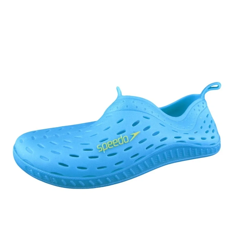 Speedo Toddler Girls Water Shoes Shoes Blue Synthetic Slip‎ On Size 9/10 Medium